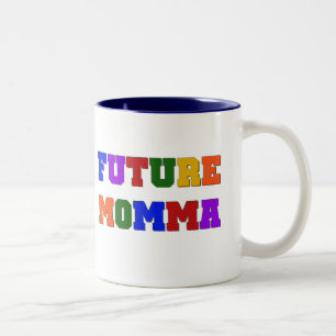 Future Momma Tshirts and Gifts Two-Tone Coffee Mug
