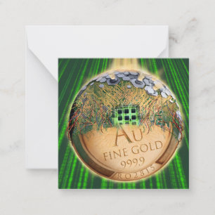 Future Money - Cryptocurrency, digital money Card