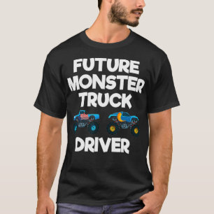 Future Monster Truck Driver Funny Humour Costume D T-Shirt