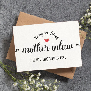 Future Mother-in-Law Thank You Card