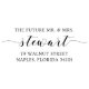 Future Mr. And Mrs. Self Inking Address Stamp
