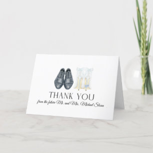 Future Mr. and Mrs. Thank You Card