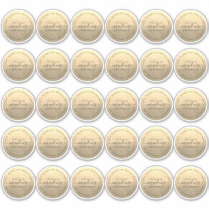 Future Mr Mrs Return Address 2 inch Sticker 30x