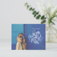 Future Mr Mrs Wedding Photo Save the Date