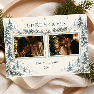 Future Mr. & Mrs. Winter Photo Holiday Card