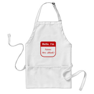 Future Mrs. apron - Personalised