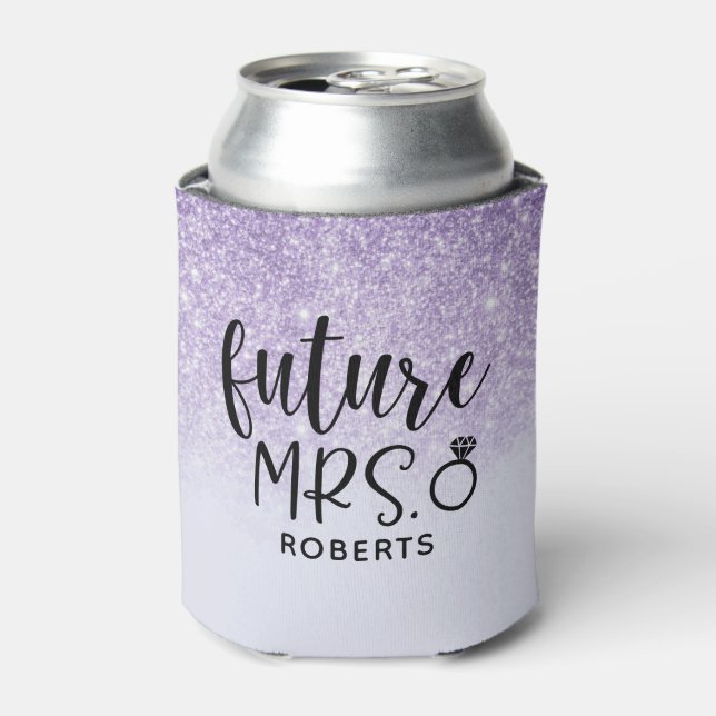 Future Mrs. Bridal Shower Can Cooler (Can Front)