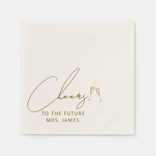 Future Mrs bridal shower napkins