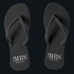 Future Mrs. Bride Bridal Party Flip Flops<br><div class="desc">Personalise the custom text  above. You can find additional coordinating items in our "For The Future Mrs." collection.</div>
