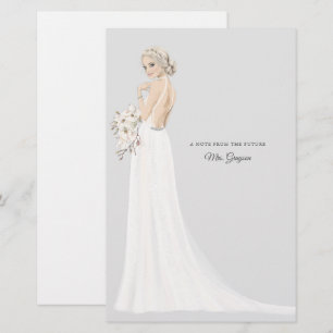 Future Mrs Bride Thank You Stationery