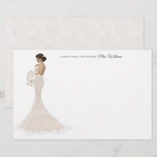 Future Mrs Bride Thank You Stationery