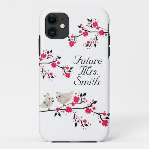 Future Mrs. Bride To Be Wedding Birds iPhone 11 Case