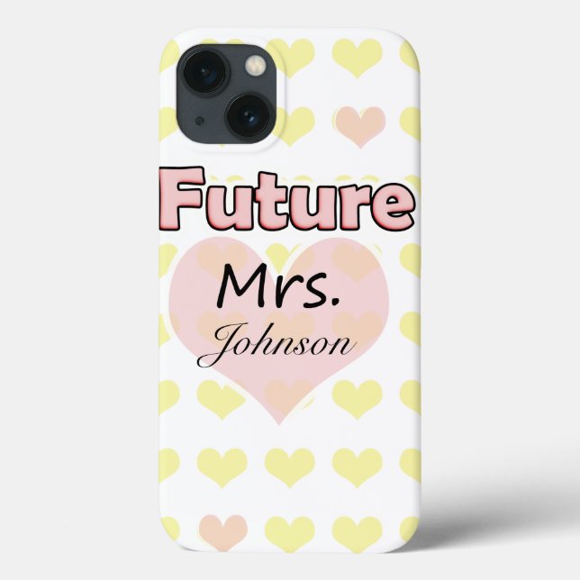 Future Mrs. Case-Mate iPhone Case (Back)