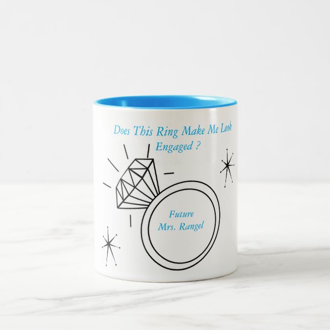 Future Mrs. CoffeeMate Two-Tone Coffee Mug (Center)