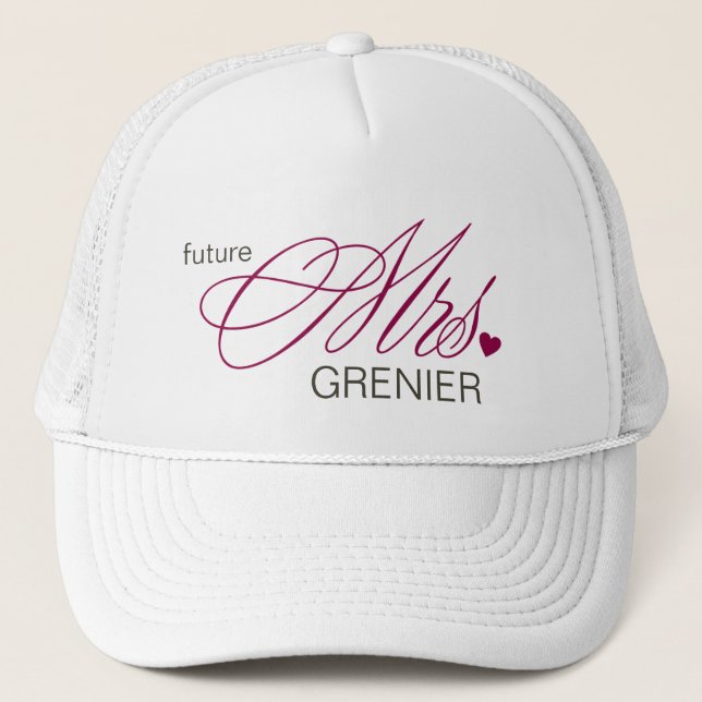 Future Mrs. Customisable Hat (Front)