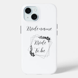"Future Mrs. [Customisable Name]" Bride-to-Be iPhone 15 Case