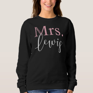 Future Mrs Lewis Bachelorette Party Bridal Shower Sweatshirt