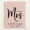 Future Mrs Personalised Blush Pink Wedding Planner