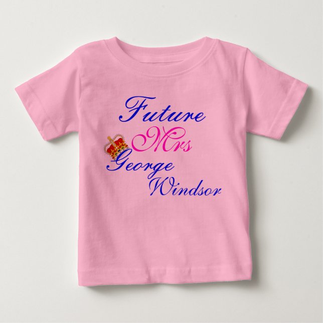 future mrs prince george windsor baby creeper (Front)