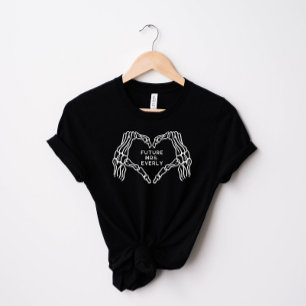 Future Mrs. Women Shirts Gothic Skeleton Hands