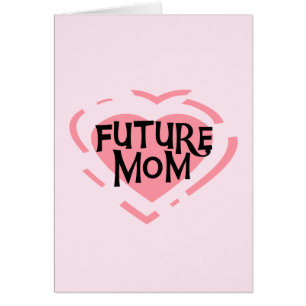 Future Mum Pink Heart Tshirts and Gifts
