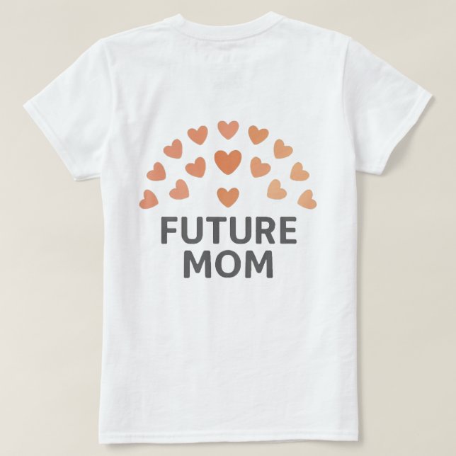 Future Mum Womens/Girls T-Shirt (Design Back)
