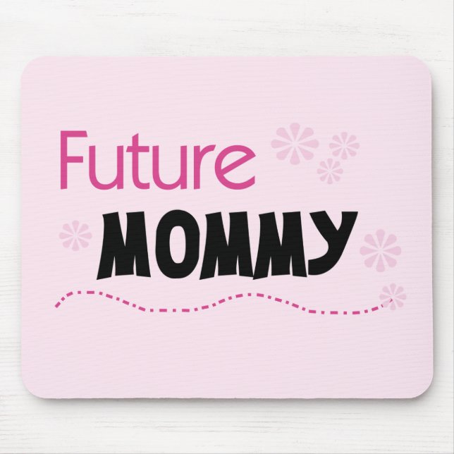 Future Mummy Tshirts and Gifts Mouse Mat (Front)