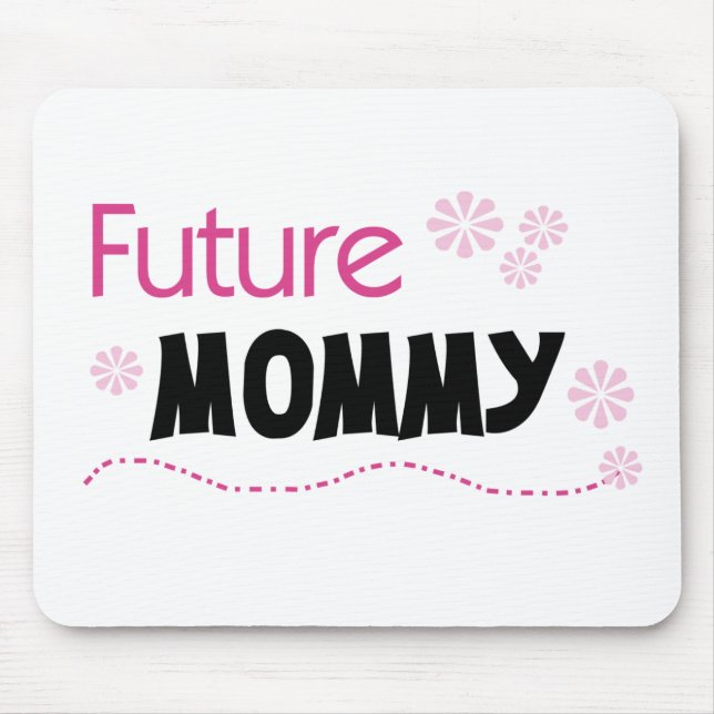 Future Mummy Tshirts and Gifts Mouse Mat (Front)