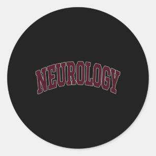 Future Neurologist Neurology Neurosurgeon Neurosur Classic Round Sticker