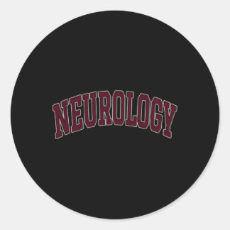 Future Neurologist Neurology Neurosurgeon Neurosur Classic Round Sticker