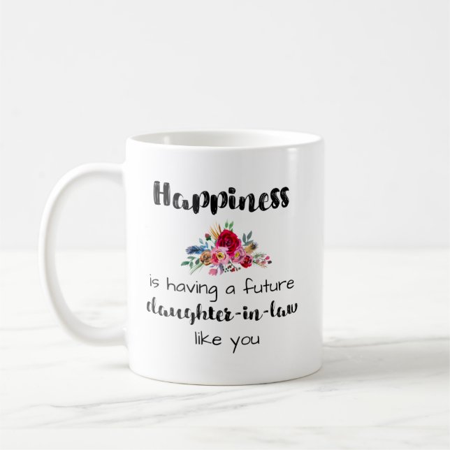 Future New Daughter in Law Gift Idea Coffee Mug (Left)