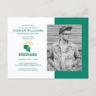 Future NSU Spartans Graduate Announcement Postcard