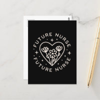 Future nurse affirmations floral quotes graduation