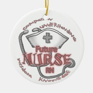 Future Nurse Axiom Ceramic Tree Decoration