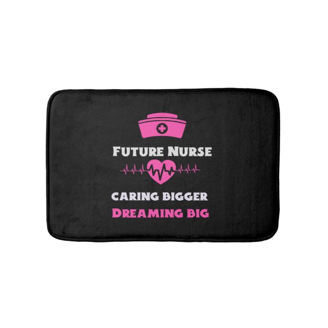 Future Nurse   Bath Mat (Front)