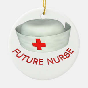 Future Nurse Ceramic Tree Decoration
