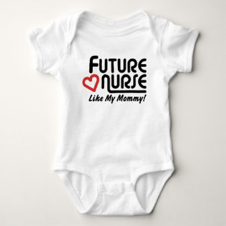 Future Nurse Like My Mummy Baby Bodysuit