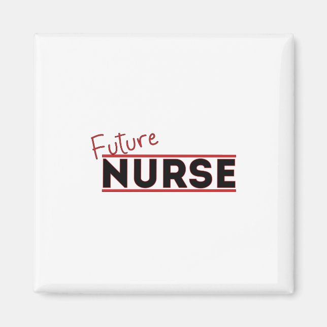 Future Nurse Magnet (Front)