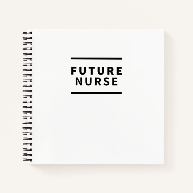 Future nurse notebook (Front)