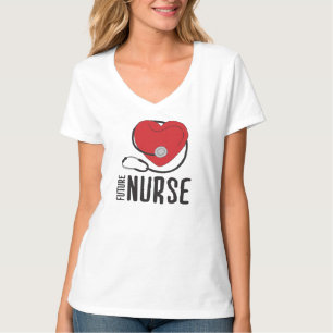 Future Nurse Soon to be Nurse Art Registered Nurse T-Shirt