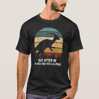 Future Paleontologist and Parasaurolophus 1 T-Shirt