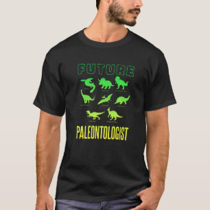 Future Paleontologist Dinosaur Kids Rex Cute Anima T-Shirt