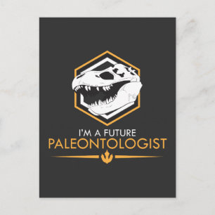 Future Paleontologist - Dinosaur Skull Dino Gift Postcard