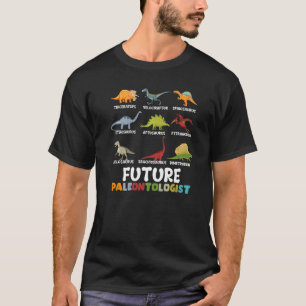 Future Paleontologist Dinosaurs Identification Pal T-Shirt