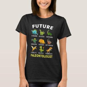Future Paleontologist Kids Paleontology Dinosaurs T-Shirt