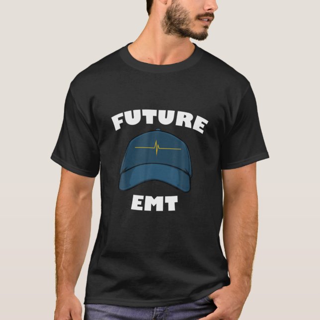 Future Paramedic Funny EMT Squad Rescue T-Shirt (Front)