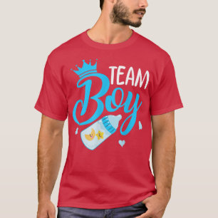 Future Parents Team Boy Baby Announcement Gender R T-Shirt