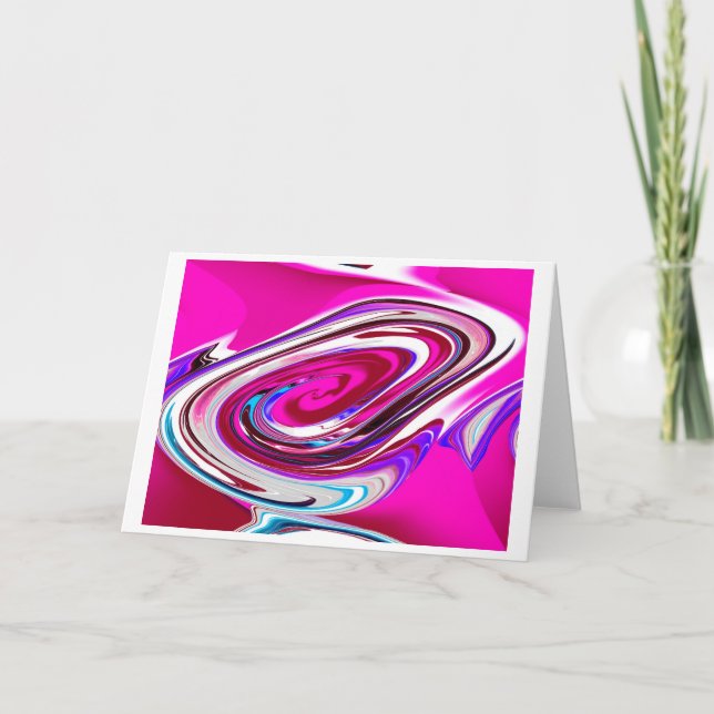 Future Pathway art Holiday Card (Front)