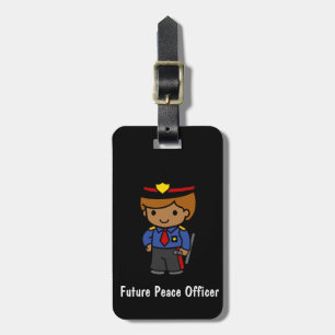 Future Peace Office Luggage Tag