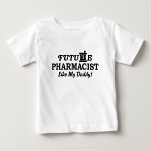 Future Pharmacist Like my Daddy Baby Bib T-Shirt